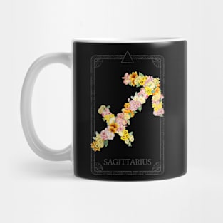 Floral Zodiac Sign: Sagittarius Mug